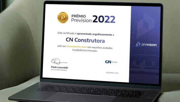 CN recebe o Prêmio Prevision 2022 com desempenho Ouro